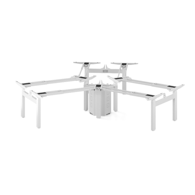 Rectangular Electric Lift Desk Frame